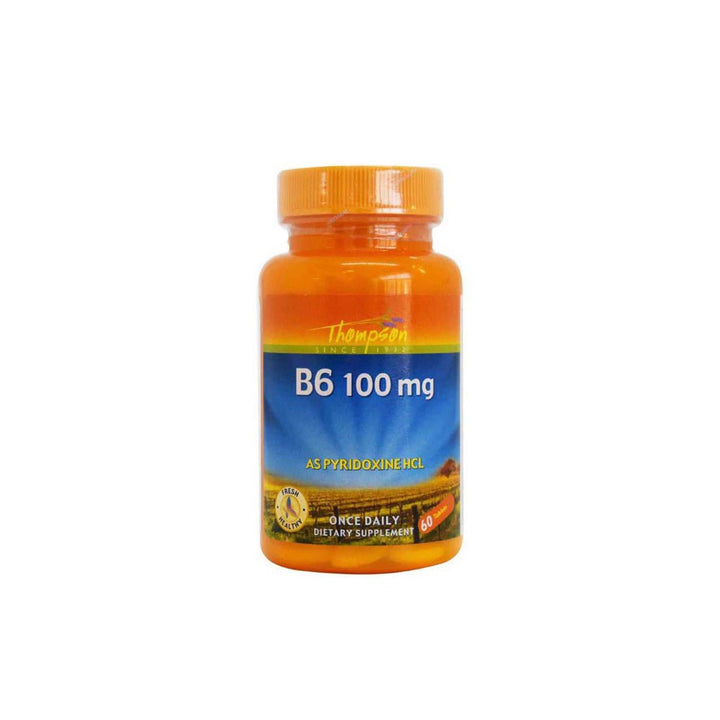 THOMPSON Vitamin B6 100 Mg - 60 Tablets