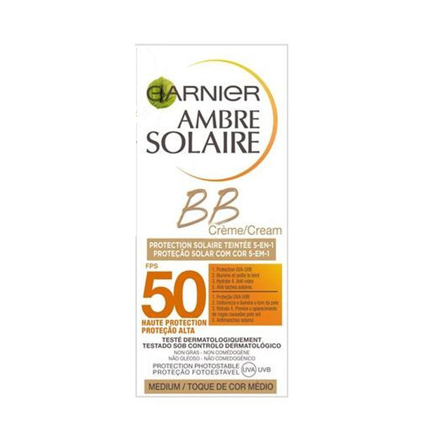 GARNIER Ambre Solaire BB Face Cream Medium 50ml