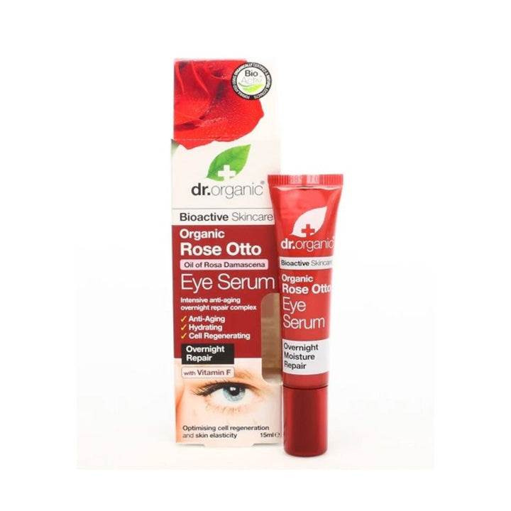 DR ORGANIC Rose Otto Eye Serum 15 Ml