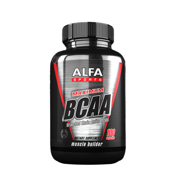 ALFA SPORTS Maximum Bcaa - 100 Capsules