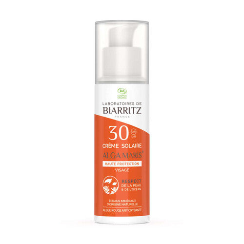 BIARRITZ Alga Maris Creme Solaire Visage Spf30 50ml