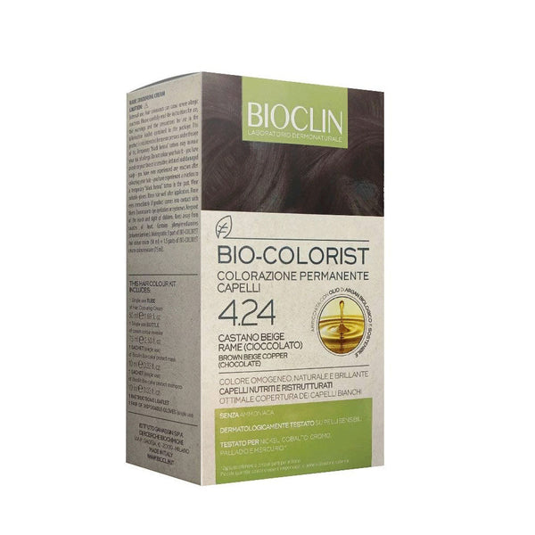 BIOCLIN Bio-Colorist 4.24 Brown Beige Copper ( Chocolate)