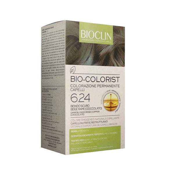 BIOCLIN Bio-Colorist 6.24 Dark Blond Beige Copper ( Chocolate)