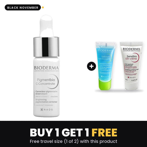 BIODERMA Pigmentbio C-Concentrate 15ml – Black November: Buy 1 Get 1, free travel size