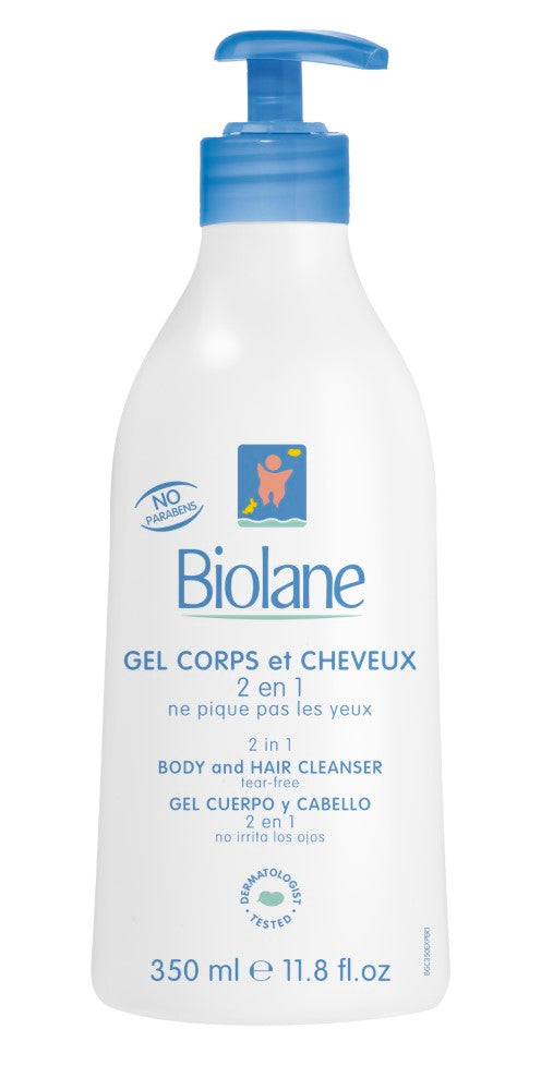 BIOLANE Shampoo 2 In 1Gel Corps Et Cheveux 2 En 1. 350ml