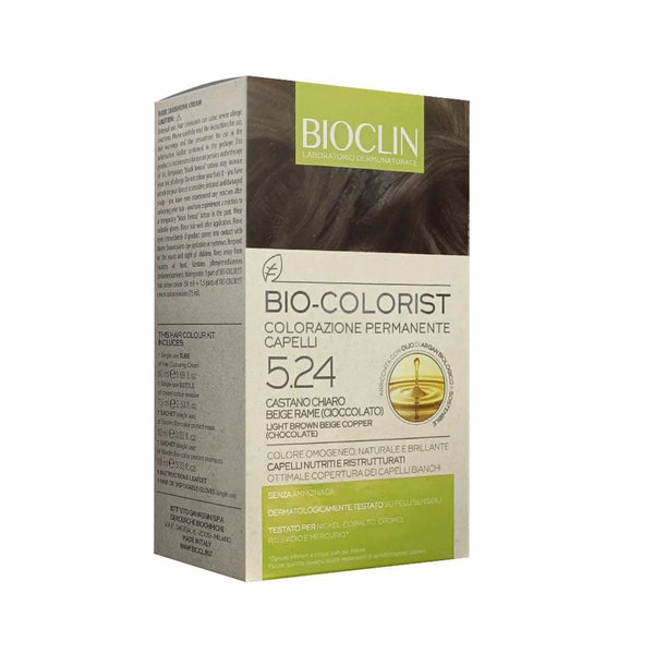 BIOCLIN Bio-Colorist 5.24 Light Brown Beige Copper ( Chocolate)