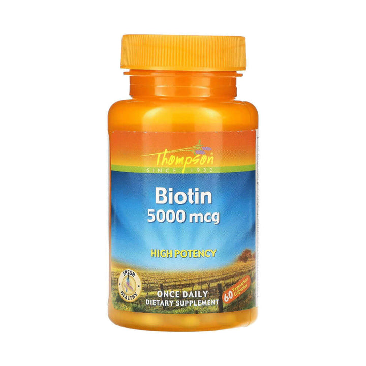 THOMPSON Biotin 5000Mcg - 60 Capsules