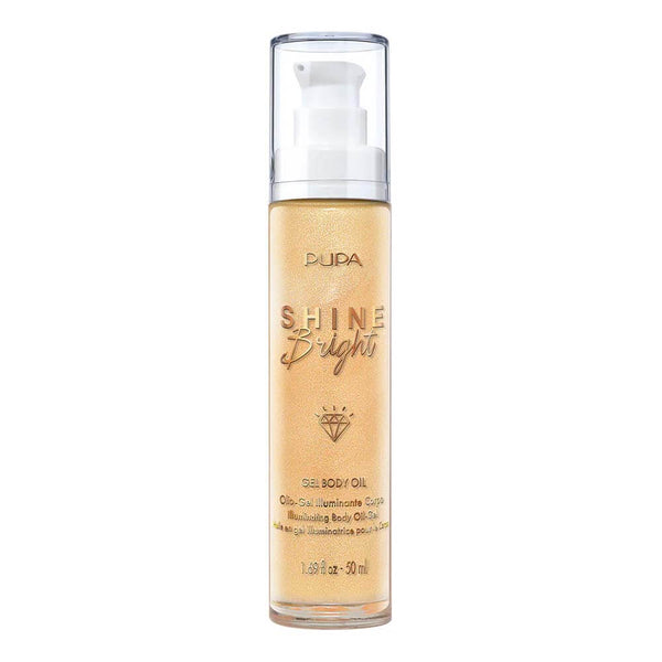 PUPA Shine Bright Gel Body Oil 001 50ml