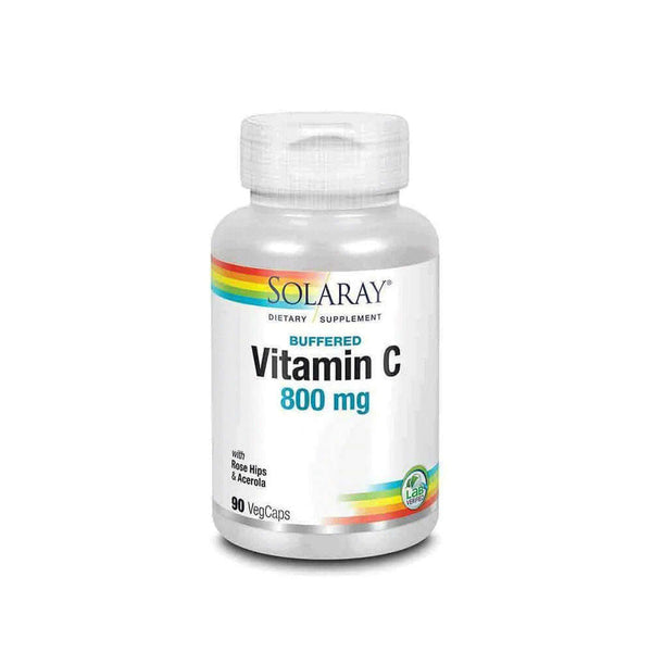 SOLARAY Vitamin C 800 mg Buffered