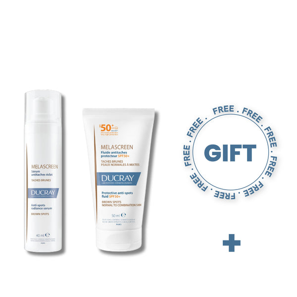 DUCRAY Keracnyl Pp + Anti-Blemish Soothing Cream 30ml + DUCRAY Keracnyl Uv 50+50ml Fluid + GIFT