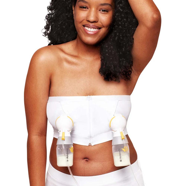 MEDELA Hands Free Pumping Bustier White