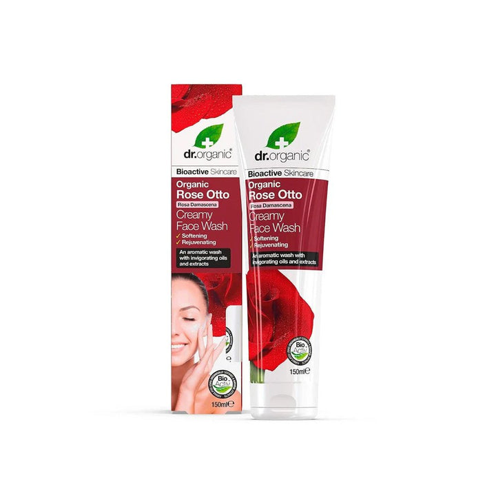 DR ORGANIC Rose Otto Face Wash 150 Ml