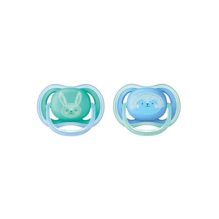 AVENT 2 Ultra Air Soothers 6 - 18M - Mix