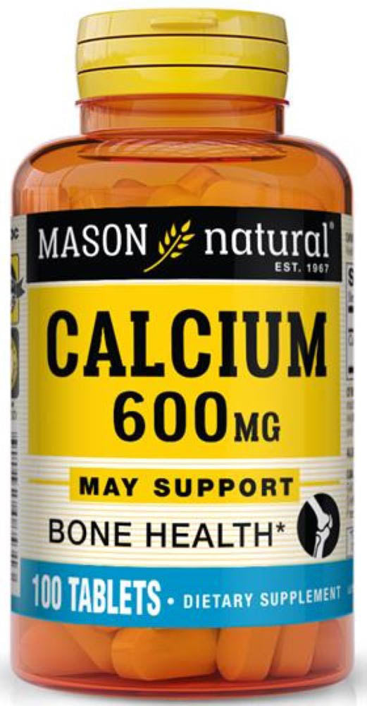 MASON Calcium 600Mg 100 Tablets