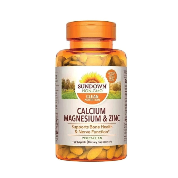 SUNDOWN Calcium Magnesium Zinc 100 caplets