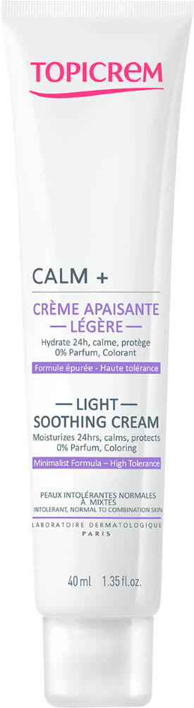 TOPICREM Calm+ Light Soothing Cream 40ml