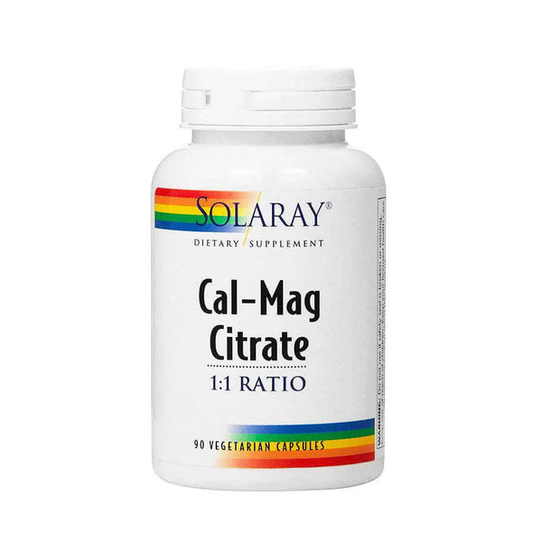 SOLARAY Cal-Mag Citrate 1:1 Ratio