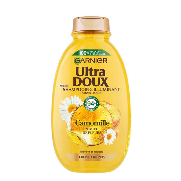 GARNIER Ultra Doux With Camomile And Flower Honey Illuminating Shampoo