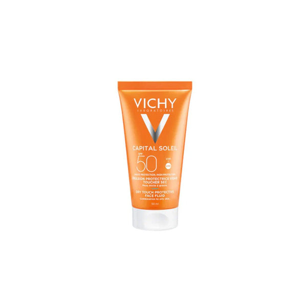 VICHY Capital Soleil Dry Touch Anti Shine Sunscreen For Combination To Oily Skin Spf50 50ml