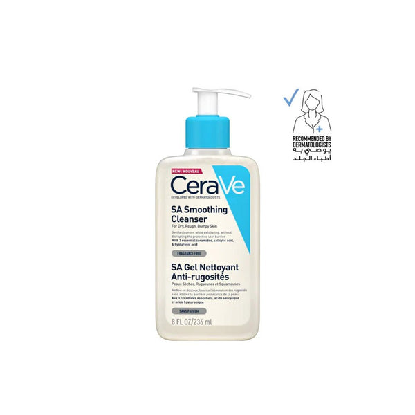 CERAVE Sa Smoothing Cleanser For Normal, Dry And Rough Skin 236Ml