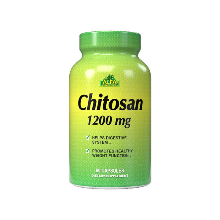 ALFA VITAMINS Chitosan 1200Mg - 60 Capsules