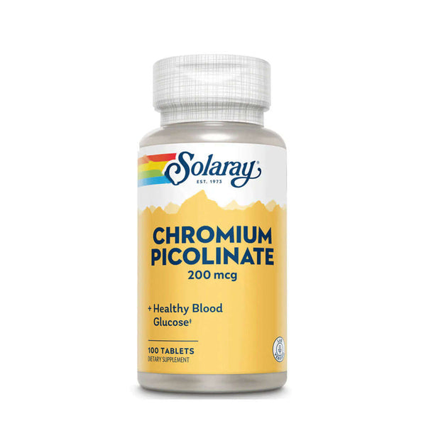 SOLARAY Chromium Picolinate 200mcg