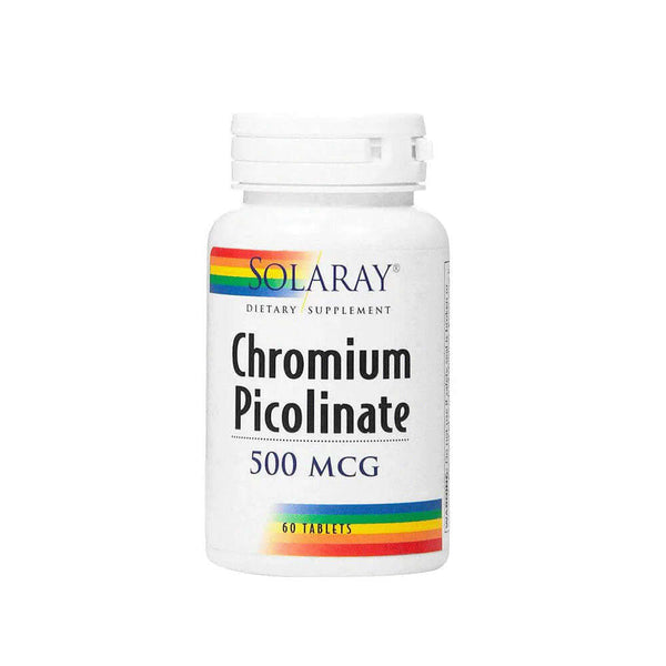 SOLARAY Chromium Picolinate 500mcg