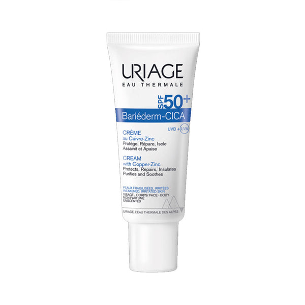 URIAGE Bariederm Cica-Creme Au Cuivre Zinc Spf50 40ml