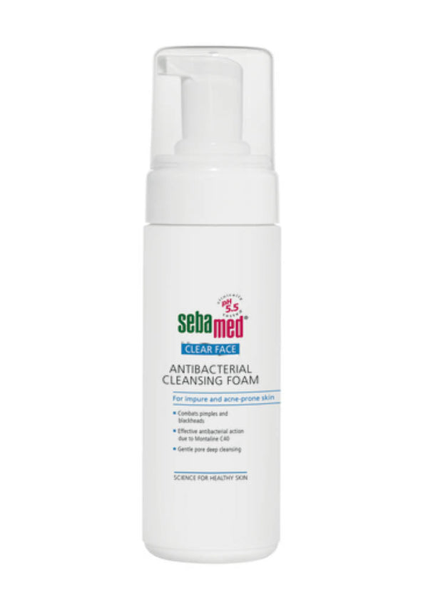 SEBAMED Clear Face Antibacterial Cleasing Foam 150ml