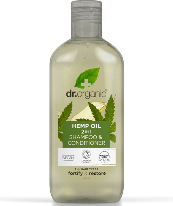 DR ORGANIC Hemp Oil Shampoo 2 In 1 265 Ml