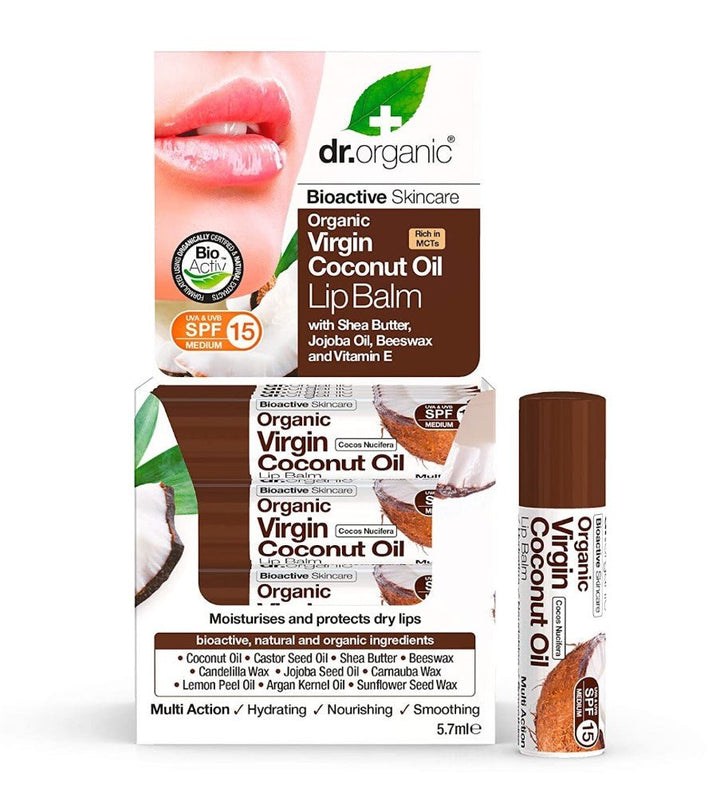 DR ORGANIC Virgin Coconut Oil Lip Balm 5.7 Ml