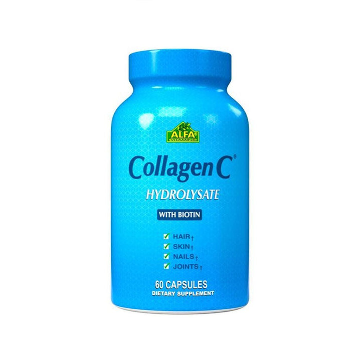 ALFA VITAMINS Collagen C Hydrolisate With Biotin 60 Capsules