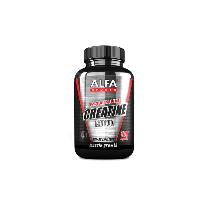 ALFA SPORTS Maximum Creatine 1200 Mg - 100 Capsules