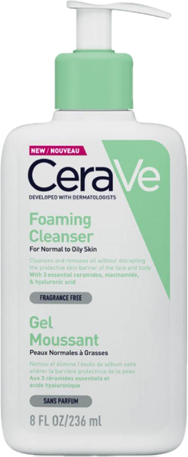 CERAVE Foaming Cleanser For Normal To Oily Skin With Hyaluronic Acid in Lebanon