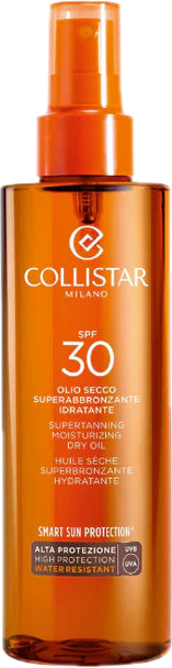 COLLISTAR Supertanning Moisturizing Dry Oil Spf30 200ml in Lebanon