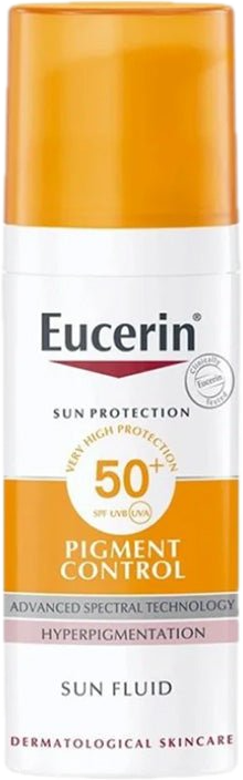 EUCERIN Sun Even Pigment Control Fluid Spf50+ 50ml in Lebanon