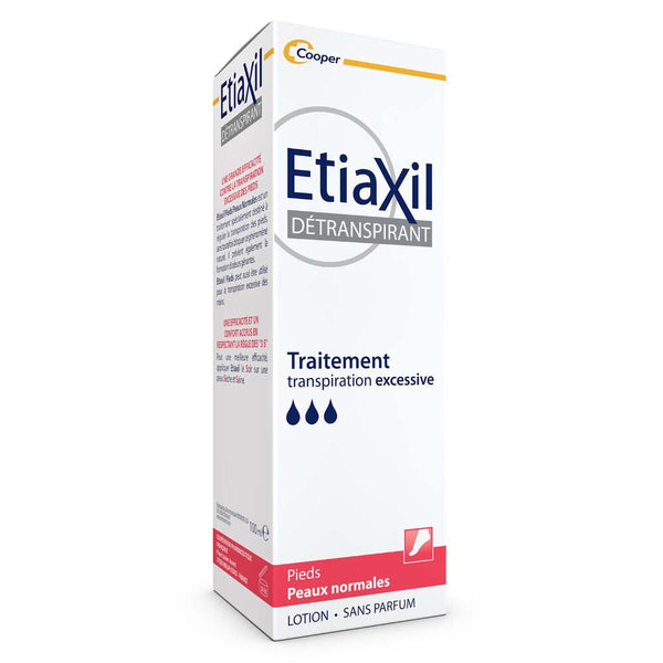 ETIAXIL Dtranspirant Peaux Normales Pieds Lotion 100ml