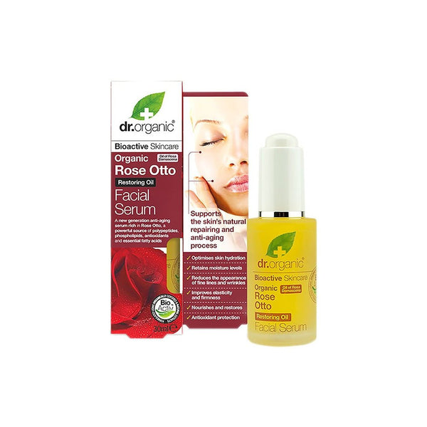 DR ORGANIC Rose Otto Facial Serum 30 Ml