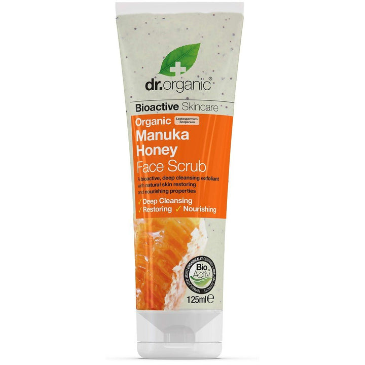 DR ORGANIC Manuka Honey Face Scrub 125 Ml