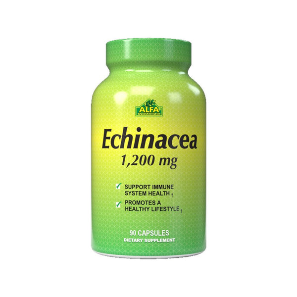 ALFA VITAMINS Echinacea 1200Mg - 90 Capsules