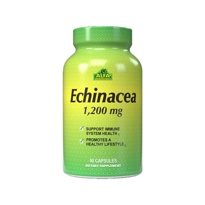 ALFA VITAMINS Echinacea 1200Mg - 90 Capsules