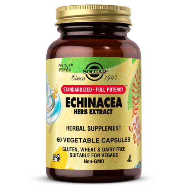 SOLGAR Echinacea Herb Extract 60Vegetables Caps