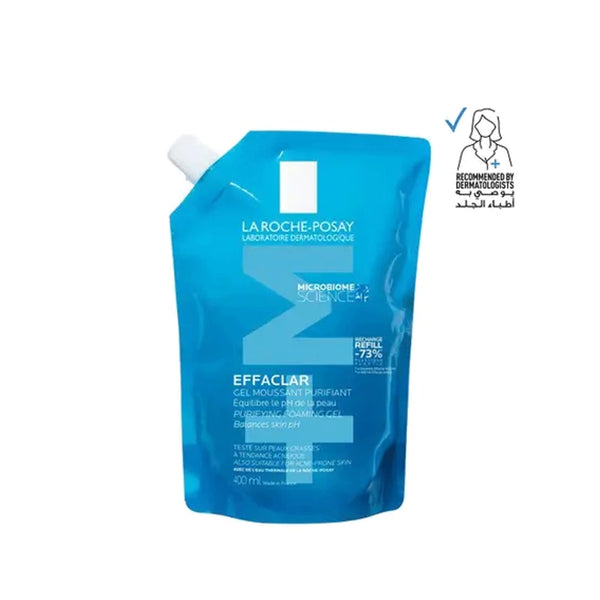 LA ROCHE-POSAY  EFFACLAR GEL MOUSSANT REFILL 400ML