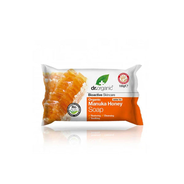 DR ORGANIC Manuka Honey Soap 100Grs