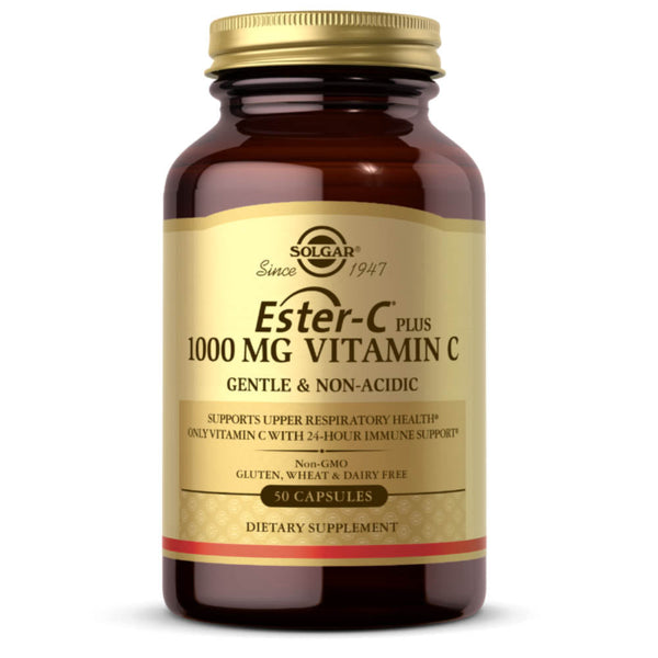 SOLGAR Ester-C Plus 1000 Mg Vitamin C 50Caps