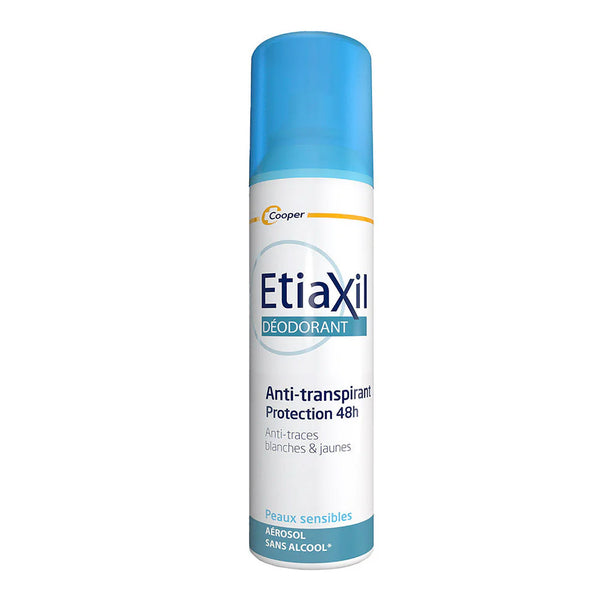 ETIAXIL Anti-Transpirant 48H Protection Spray Sans Gaz 100ml