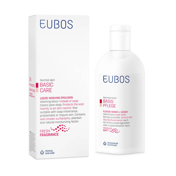 EUBOS Basic Care Liquid Washing Emulsion Fresh Fragrance 200ml