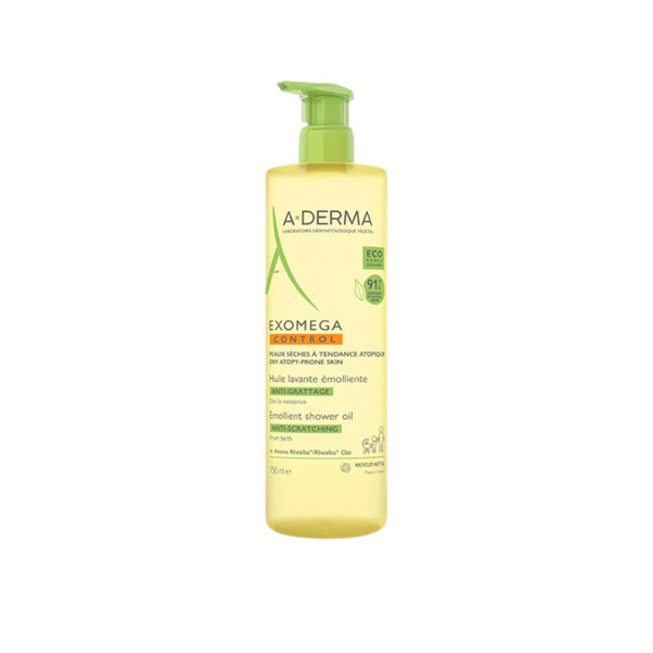 ADERMA Exomega Control Huile Lavante Emoliente Anti Grattage 200ml