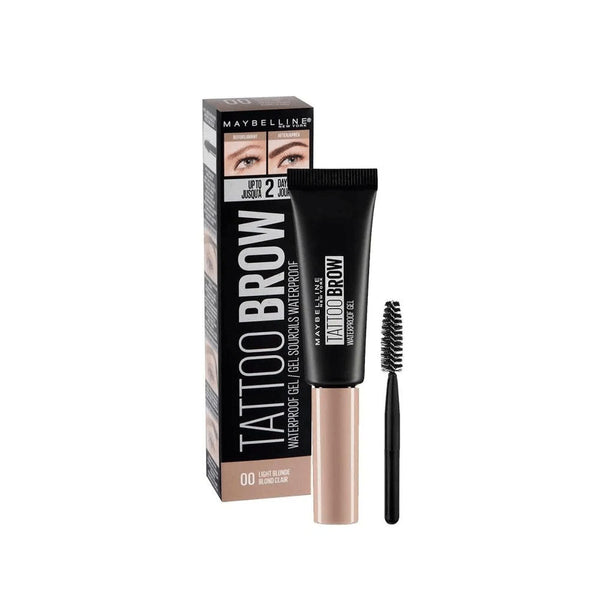 MAYBELLINE New York Tattoo Studio Waterproof Eye Brow Gel Light Blonde 00