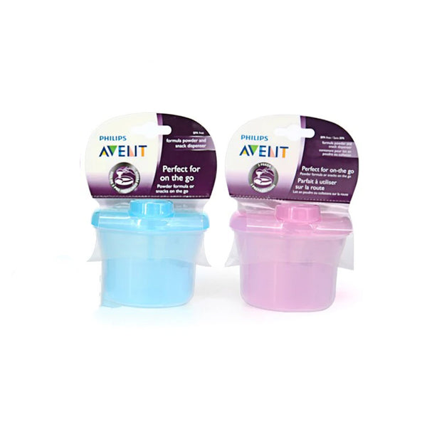 AVENT Milk Powder Dispenser - Blue / Pink